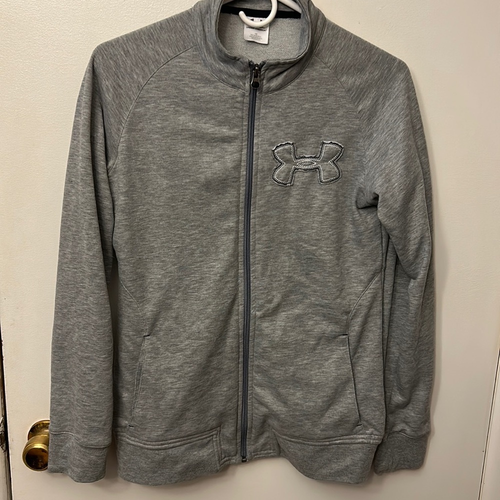 Under Armour Women’s Zip Up Grey Size Small
